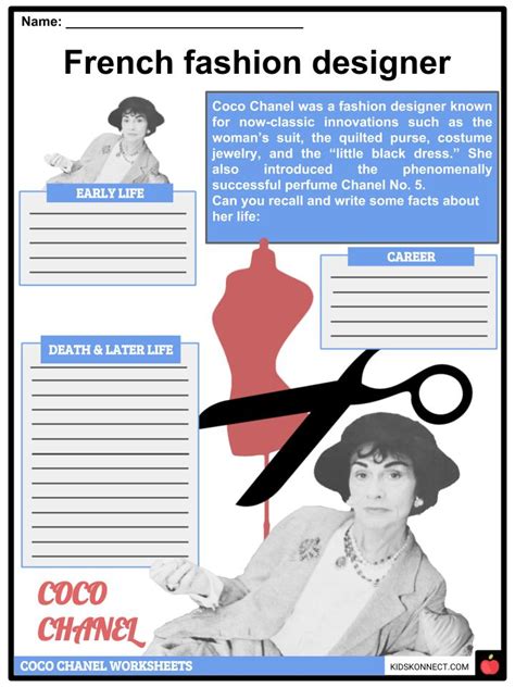 3 facts about coco chanel|Coco Chanel fact sheet.